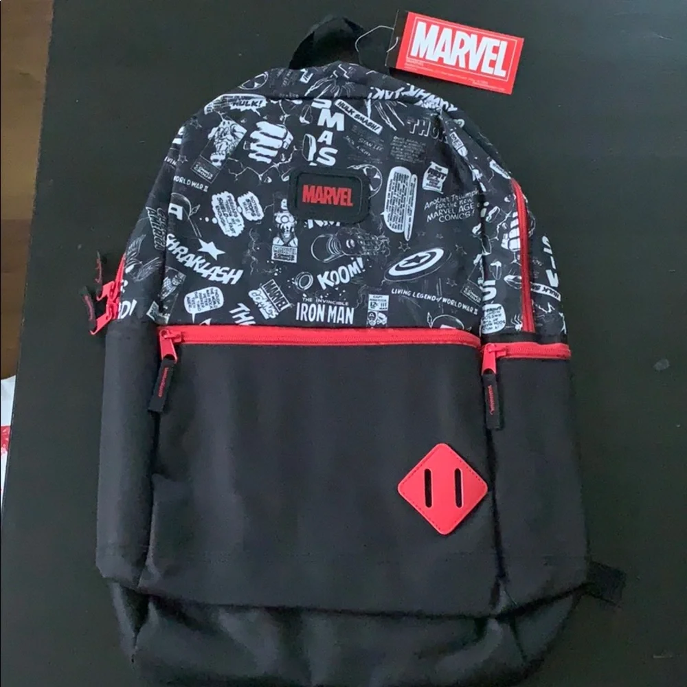 Marvel‎ iron man comic book backpack
